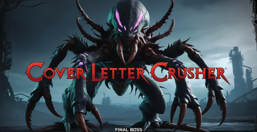 Cover Letter Crusher illustration